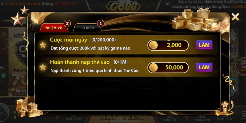 lưu ý khi đăng nhập GO88